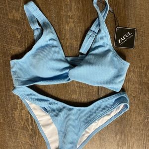 Baby Blue Bikini Set